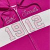 Adult Magenta Zip Sweatshirt - Image 2